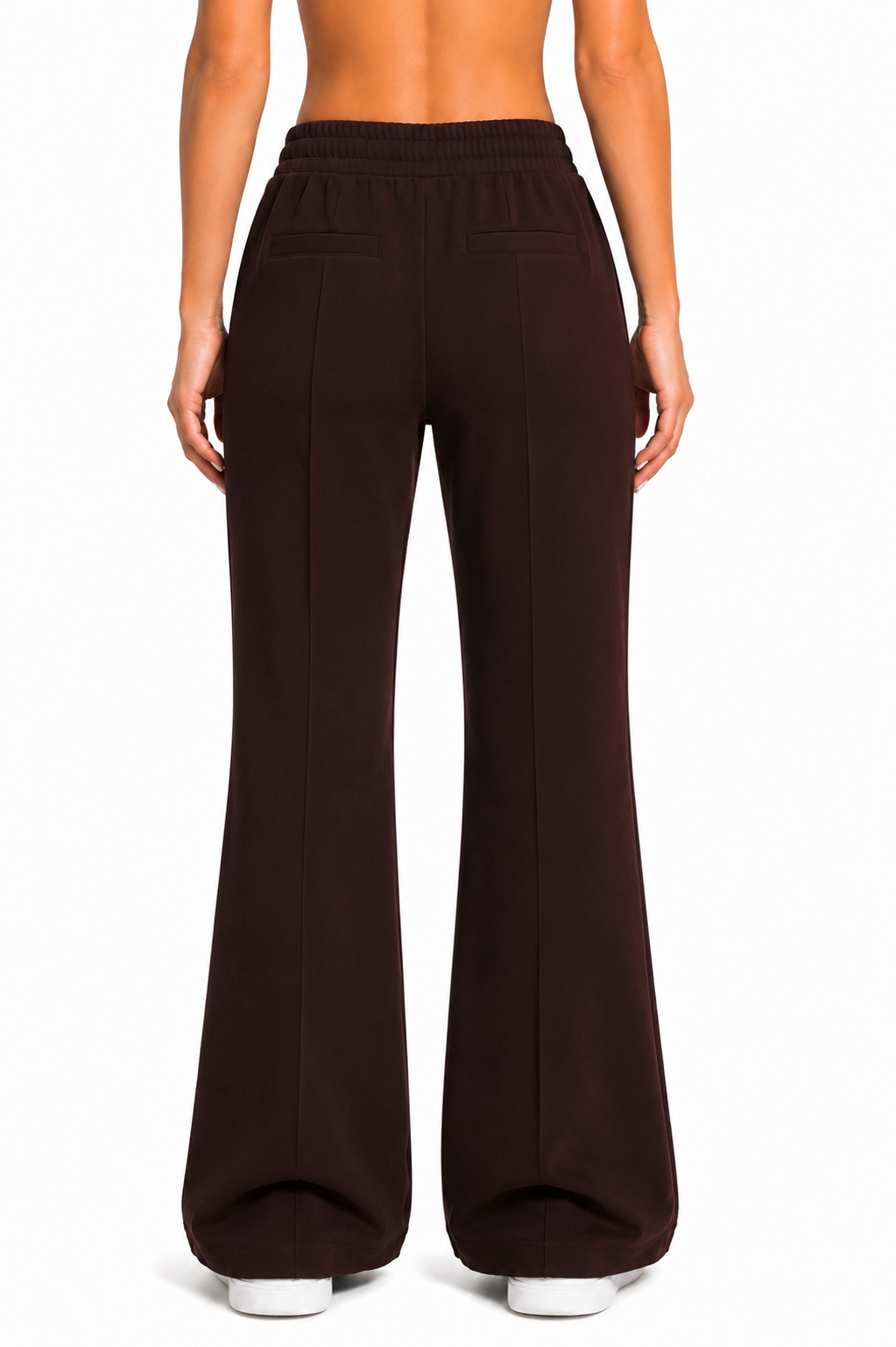 The Branded Trouser – Flared Leg Chocolate