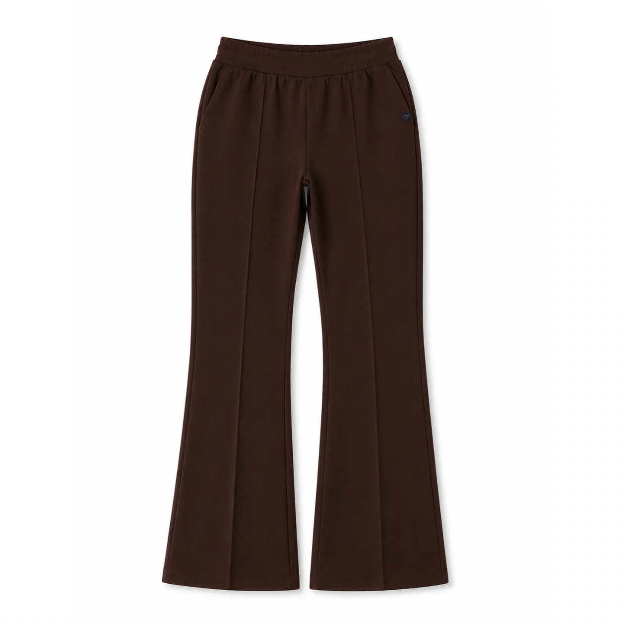 The Branded Trouser – Flared Leg Chocolate