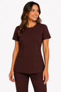 The Branded Top – Crew Neck Chocolate