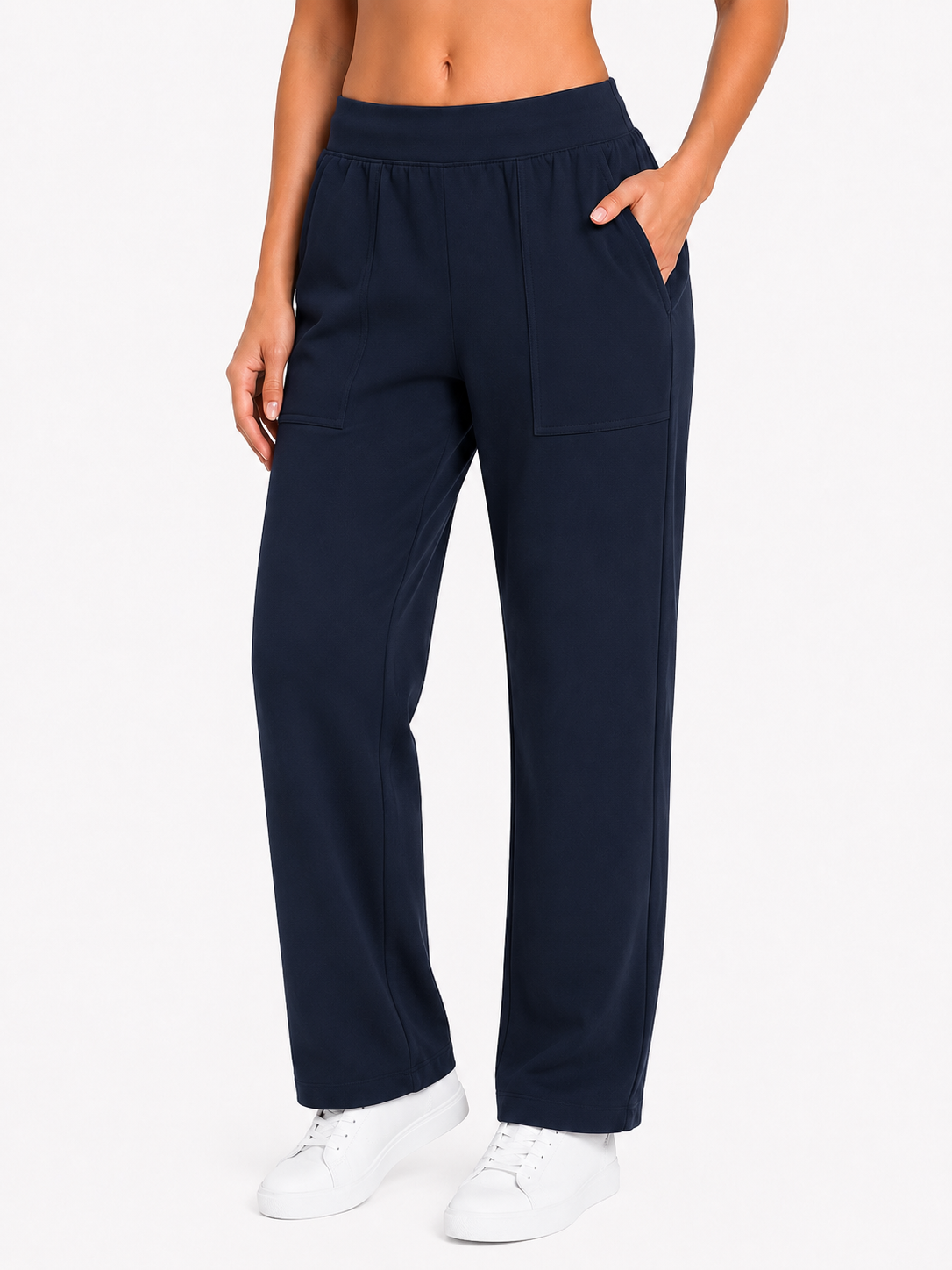 The Branded Trouser – Straight Leg Midnight