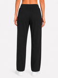 The Branded Trouser – Straight Leg Black